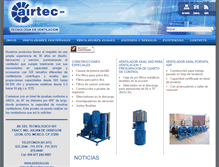 Tablet Screenshot of airtectv.com